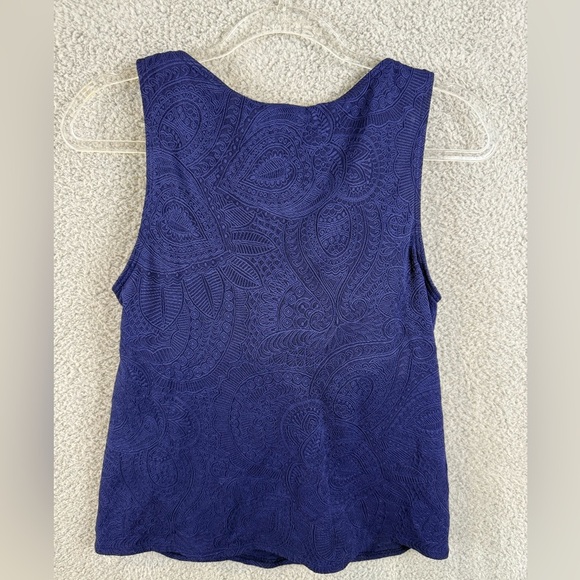 Lands' End Navy Blue Tankini top - Picture 7 of 7
